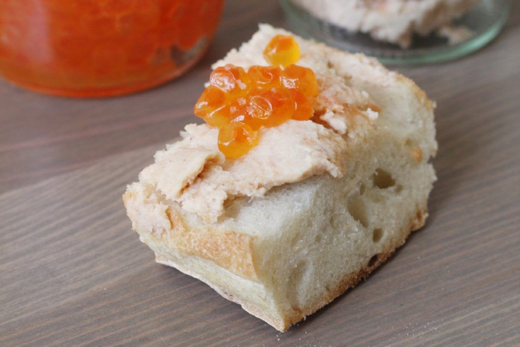 Rillettes aux deux saumons et à l'aneth