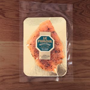 Tranches saumon fumé à froid Écosse • Fumaison Occitane